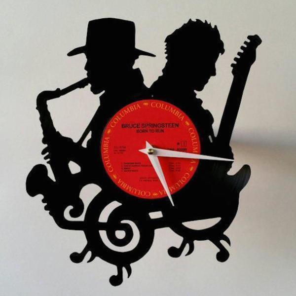 Jazz Music Vinyl Record Wall Clock - τοίχου, ρολόγια