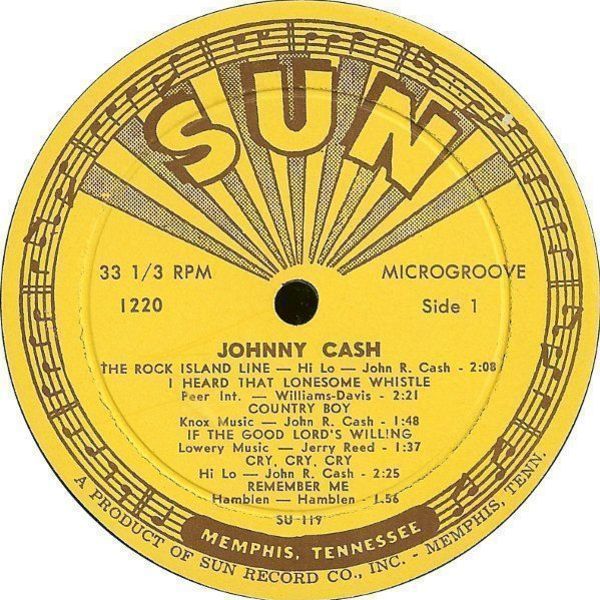 Johnny Cash singer vinyl record wall clock - τοίχου, βινύλιο, βινύλιο, ρολόγια - 4