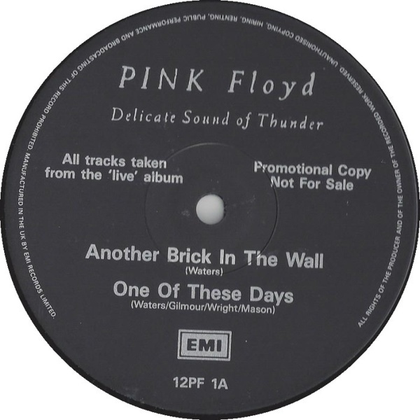 Pink Floyd Vinyl Records Wall Clock - The Wall-Hummers March - τοίχου, ρολόγια - 4