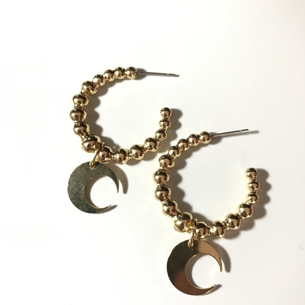 «Nikol» earrings - faux bijoux - 3