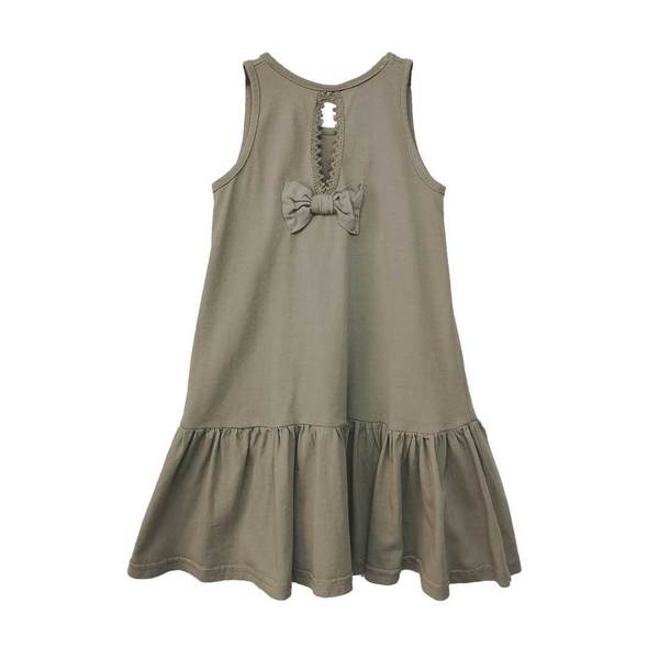 Φόρεμα με Φιόγκο στην Πλάτη - φιόγκος, αμάνικο, παιδικά ρούχα - 2
