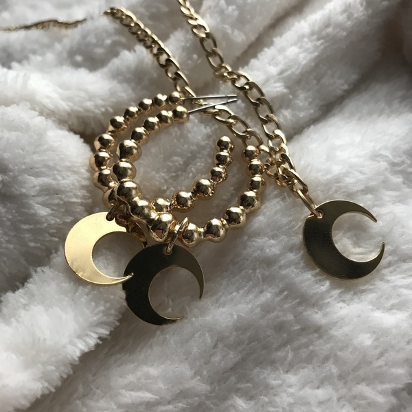 «Nikol» earrings - faux bijoux - 2