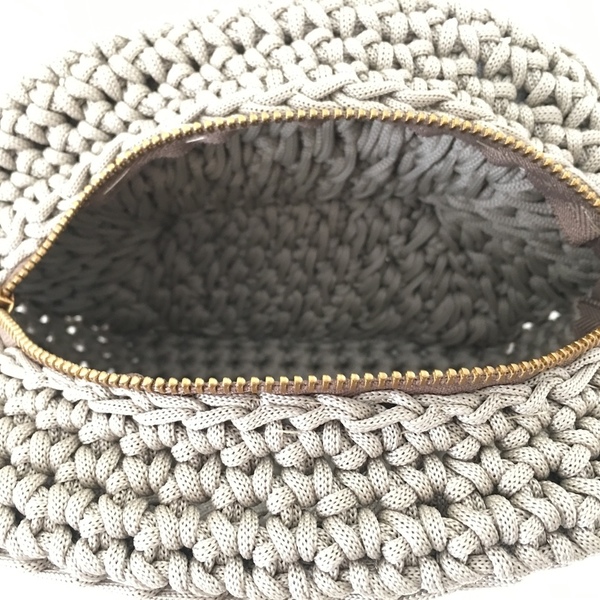 Belt bag - crochet, πλεκτές τσάντες, μέσης - 5