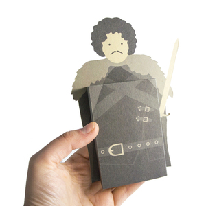 Emotibox 3D μεγάλο μέγεθος ευχητήρια καρτούλα Game of Thrones - δώρα γενεθλίων, γενική χρήση, δώρο έκπληξη