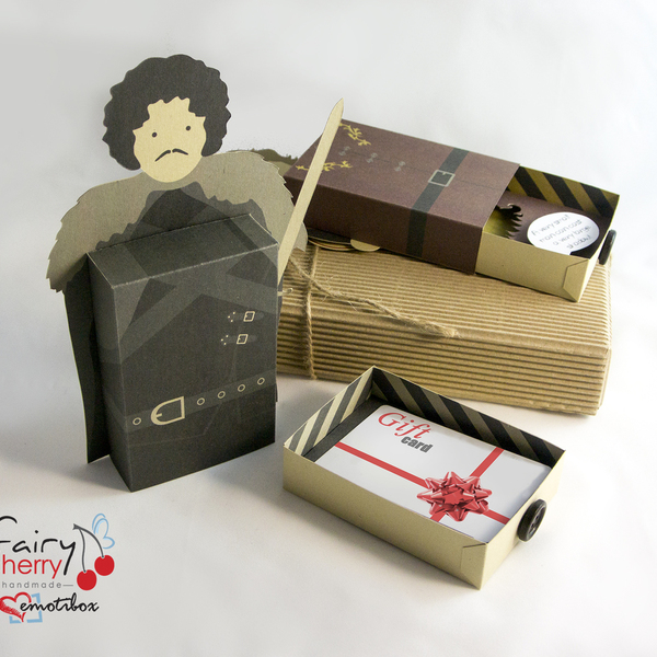 Emotibox 3D μεγάλο μέγεθος ευχητήρια καρτούλα Game of Thrones - δώρα γενεθλίων, γενική χρήση, δώρο έκπληξη - 4