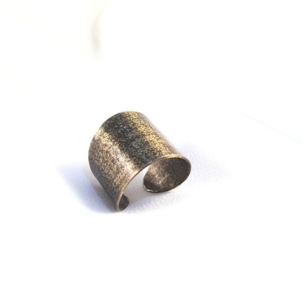 Adjustable oxidized bronze ring-Δαχτυλίδι από ορείχαλκο με οξείδωση... - ορείχαλκος, αυξομειούμενα, φθηνά