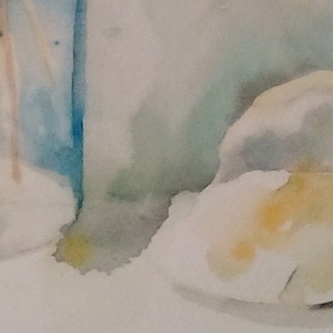 "Κλαδί ελιάς στο βάζο" - πίνακες & κάδρα, πίνακες ζωγραφικής - 5