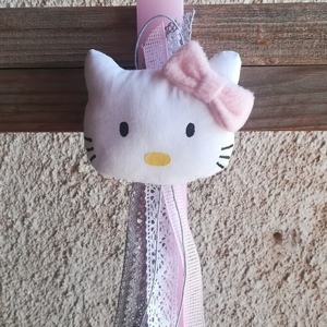 Λαμπάδα kitty - κορίτσι, λαμπάδες, για παιδιά - 2