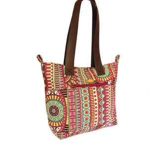 Boho τσάντα - tote bag με λουριά δερματίνης - ώμου, μεγάλες, all day, tote
