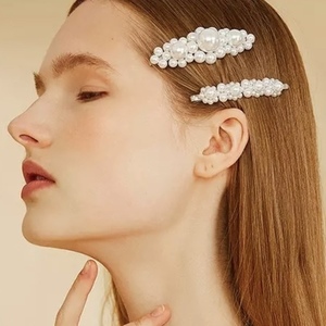 Ηair accessories - κοκκαλάκι, μαλλιά, με πέρλες, πέρλες, για τα μαλλιά, hair clips - 3
