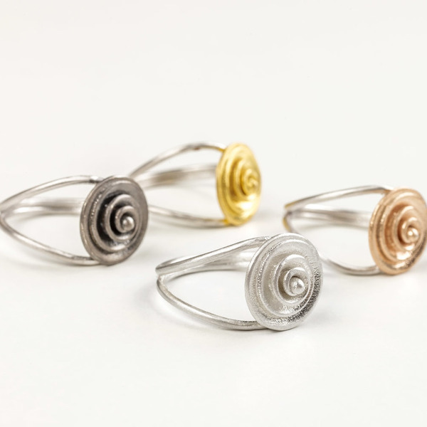 rose ring - ασήμι, επιχρυσωμένα, τριαντάφυλλο, επιροδιωμένα, αυξομειούμενα, φθηνά, φθηνά - 4