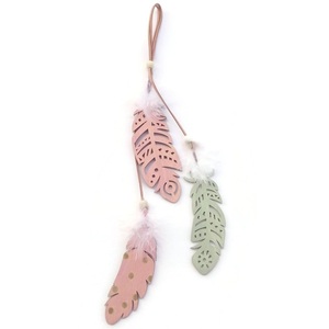 Διακοσμητικά Ξύλινα Κρεμαστά Φτερά σε Παστέλ Αποχρώσεις - φτερό, κορίτσι, κρεμαστά, διακοσμητικά, ξύλινα διακοσμητικά, κρεμαστό διακοσμητικό