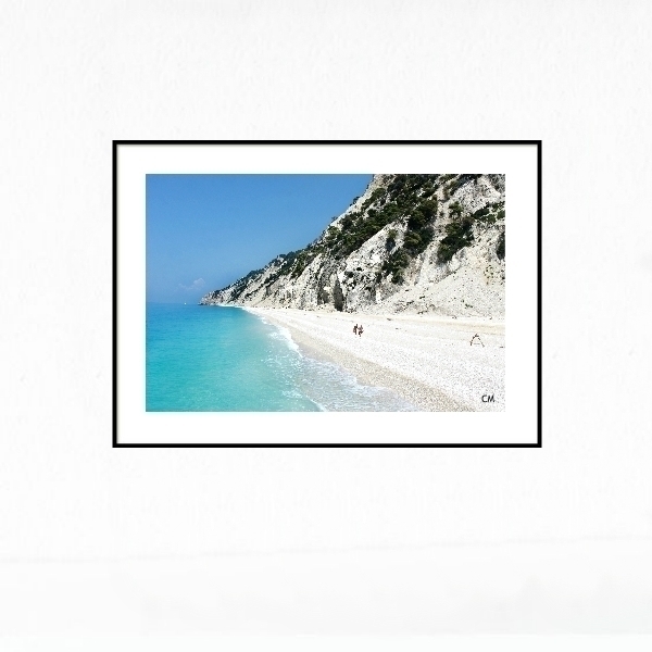 Φωτογραφία Γαλάζιο διαστάσεις 30Χ20cm matt φινίρισμα - πίνακες & κάδρα, θάλασσα