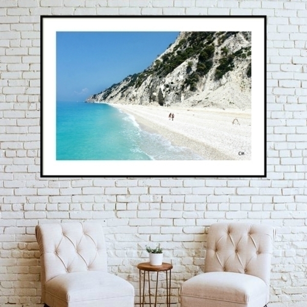 Φωτογραφία Γαλάζιο διαστάσεις 30Χ20cm matt φινίρισμα - πίνακες & κάδρα, θάλασσα, καλλιτεχνική φωτογραφία - 2