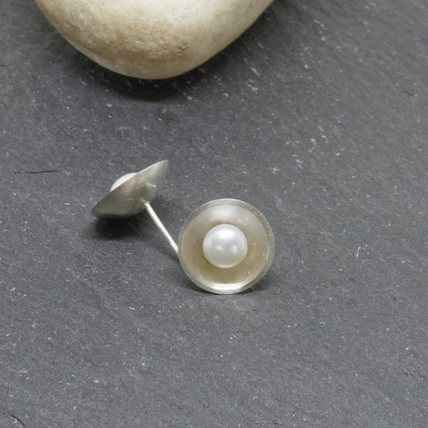 Σκουλαρίκια κυκλάκια ασήμι 925 - ασήμι, καρφωτά, δώρα για γυναίκες - 4