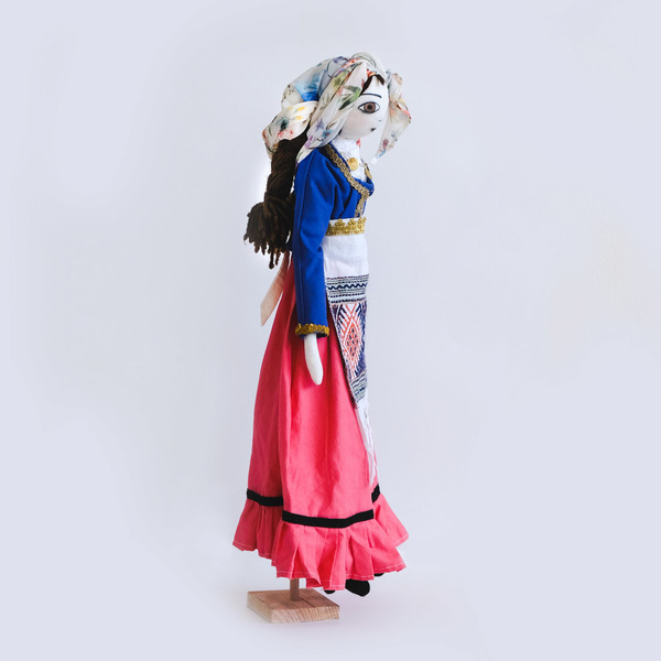 Κούκλα με παραδοσιακή φορεσιά από την Κύθνο - διακοσμητικά - 3