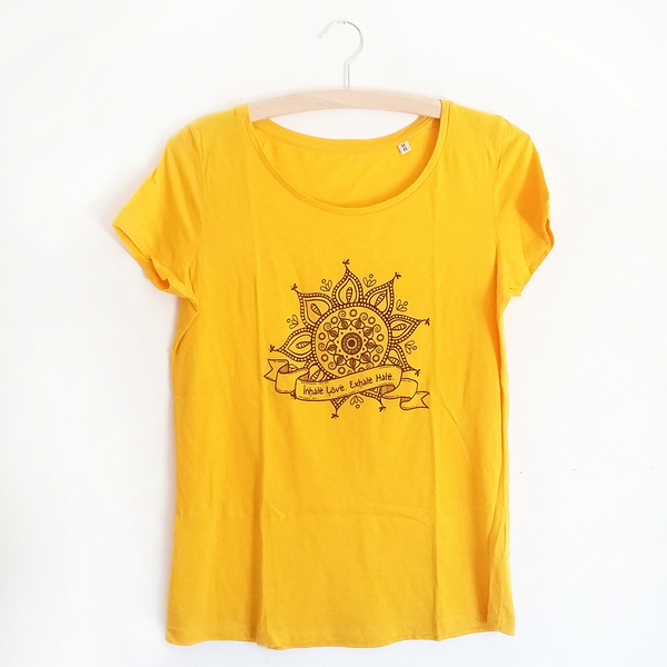 Mandala t-shirt από βιολογικό βαμβάκι (Μ) - βαμβάκι