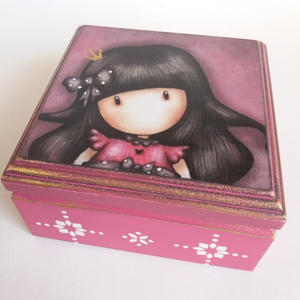 Santoro_ κουτί mini μπιζουτιέρα για κορίτσια - κορίτσι, οργάνωση & αποθήκευση, δώρα για βάπτιση, δώρα γενεθλίων, δώρο γέννησης