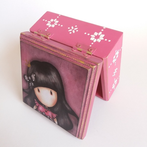 Santoro_ κουτί mini μπιζουτιέρα για κορίτσια - κορίτσι, οργάνωση & αποθήκευση, δώρα για βάπτιση, δώρα γενεθλίων, δώρο γέννησης - 2