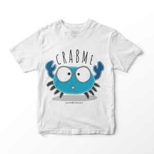 Παιδικό κοντομάνικο μπλουζάκι - CRABME - Καβουράκι - βαμβάκι, αγόρι, παιδικά ρούχα