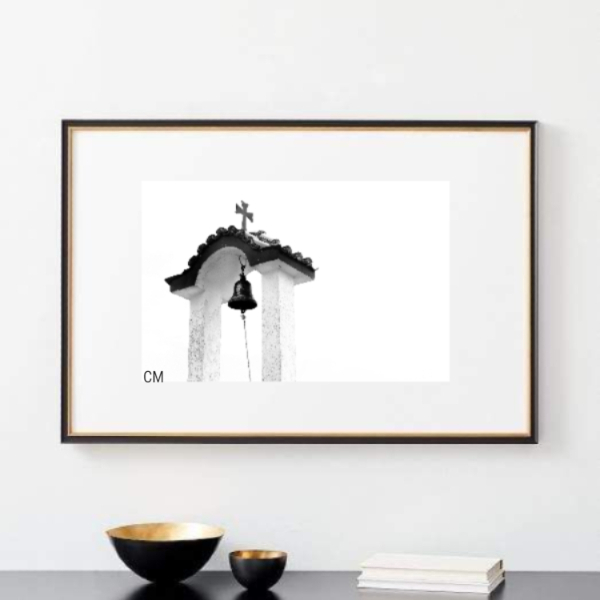 Φωτογραφία Καμπαναριό διαστάσεις 30Χ20cm matt φινίρισμα - πίνακες & κάδρα, καλλιτεχνική φωτογραφία - 3