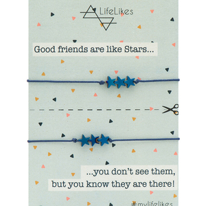 Friends are Like Stars - charms, ζευγάρια, αυξομειούμενα