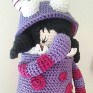 Monster Girl Amigurumi - Πλεκτή συλλεκτική κούκλα - 3