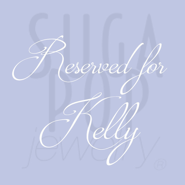 Reserved for Kelly - επιχρυσωμένα, ασήμι 925, όνομα - μονόγραμμα, νονά, δώρα για βάπτιση