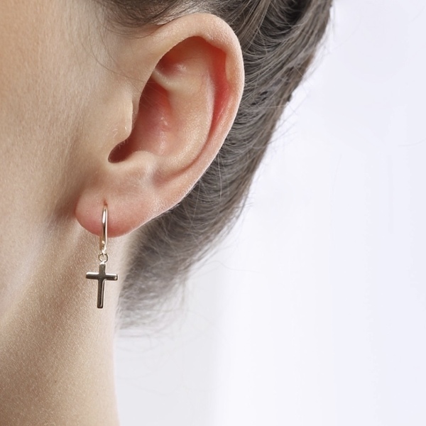 Little Cross earrings - 2