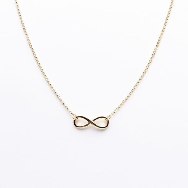 Infinity Necklace - faux bijoux