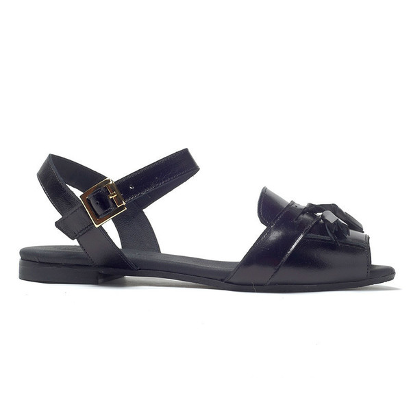 Flat sandals σε μαύρο