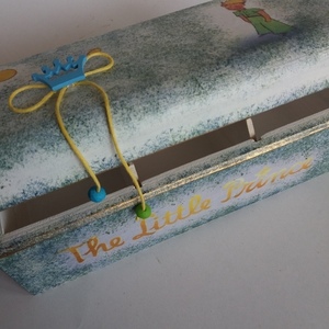 Κουτί Ξύλινο αγοράκι τριθέσιο 21×9,5×7,5εκ. - αγόρι, οργάνωση & αποθήκευση, μικρός πρίγκιπας, δώρα για βάπτιση, δώρα γενεθλίων, κουτιά αποθήκευσης - 5
