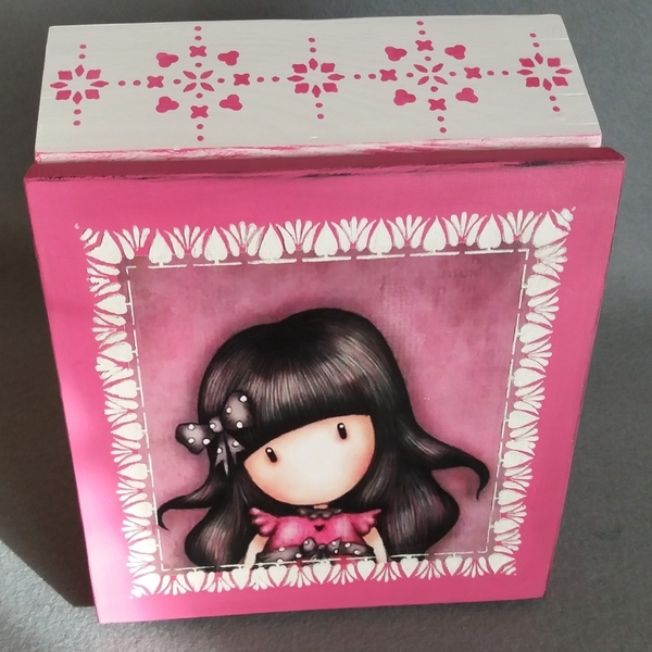 Κουτί Santoro_ μπιζουτιέρα για κορίτσια - κορίτσι, οργάνωση & αποθήκευση, δώρα για βάπτιση, δώρα γενεθλίων, κοσμηματοθήκη - 2