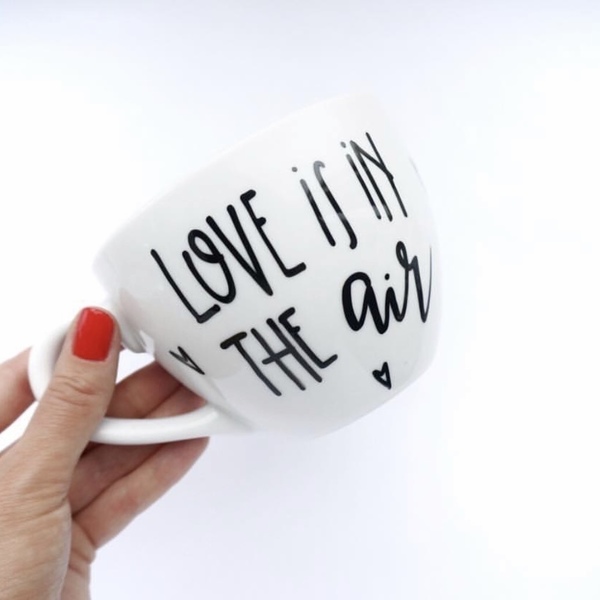 Love Is In The Air Mug - πορσελάνη, δώρα αγίου βαλεντίνου, κούπες & φλυτζάνια