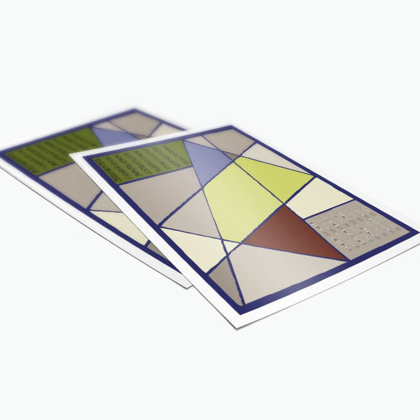 Αφηρημένο γεωμετρικό σχέδιο (εκτυπώσιμα αρχεία jpg) - ιδιαίτερο, αφίσες - 2