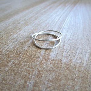 twisted silver ring| χειροποιητο δαχτυλιδι minimal - ασήμι, μοντέρνο, βεράκια, σταθερά, φθηνά - 2