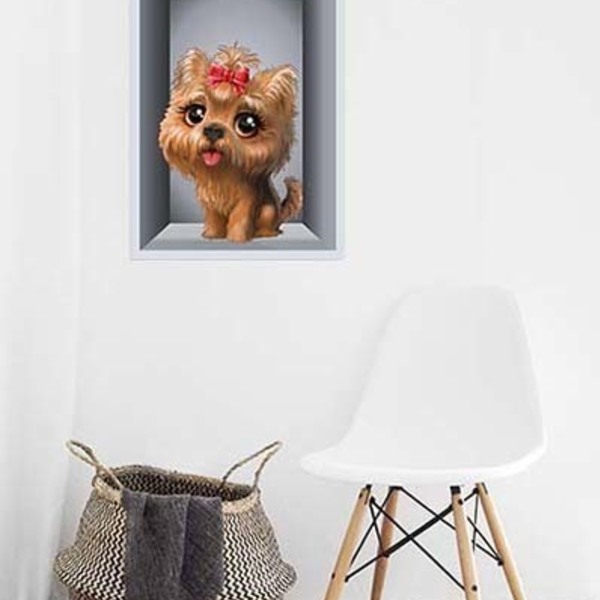 Αφίσα σχέδιο σκυλάκι 30χ40 cm - αφίσες, παιδικό δωμάτιο, πρωτότυπα δώρα - 4
