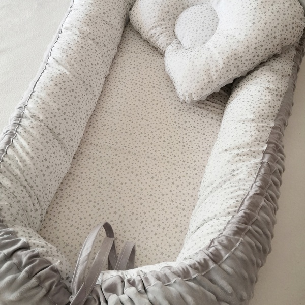 Φωλιά μωρού (baby nest) - δώρο, βρεφικά, μαξιλάρια - 3
