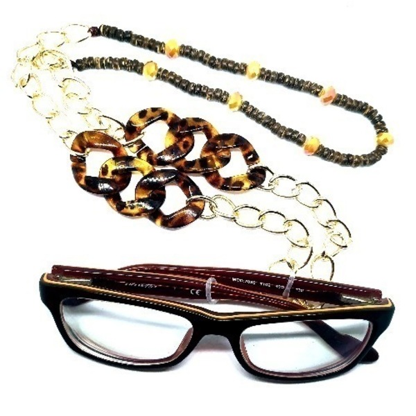 Αλυσίδα για γυαλιά - αλυσίδες, χάντρες
