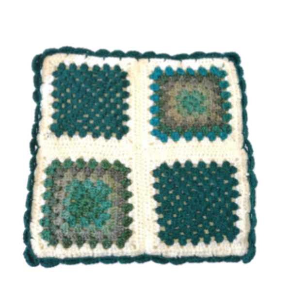 Πλεκτό Διακοσμητικό Μαξιλάρι Granny's Square! - Black Friday, μαξιλάρια