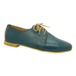 MARGO SHOES Oxfords Δέρμα Πετρόλ.