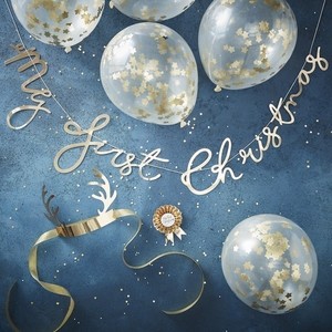 Σετ Φωτογράφησης "My first Christmas" - διακοσμητικά, για παιδιά - 2