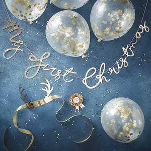 Σετ Φωτογράφησης "My first Christmas" - party, διακοσμητικά, για παιδιά - 2