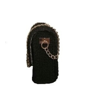 Πλεκτή τσάντα σχέδιο puff zig zag - ώμου, crochet, πλεκτές τσάντες, δώρα για γυναίκες - 2