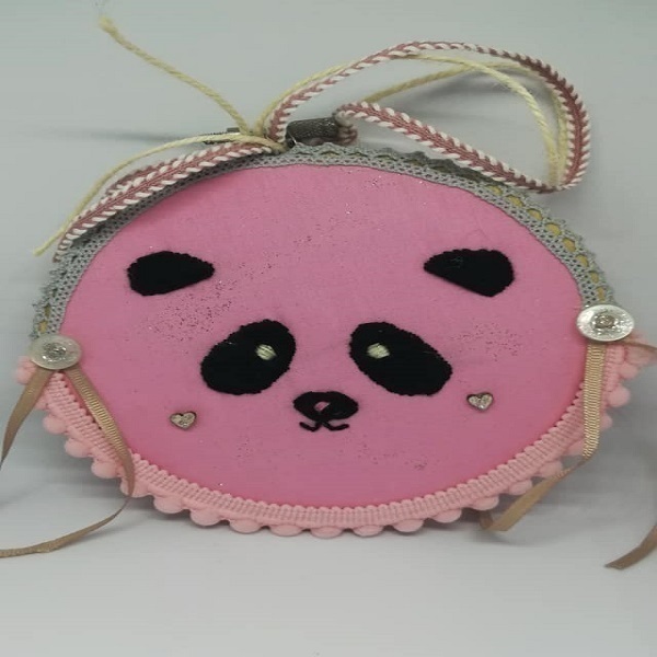 διακοσμητικό "pink panda" - κορίτσι, διακοσμητικά - 2