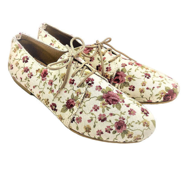 MARGO SHOES Oxfords “ROMANTIC ROSES”