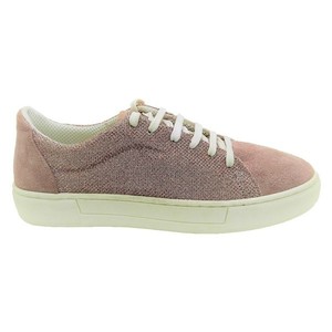 MARGO SHOES Sneakers Δέρμα Καστόρι & Ύφασμα SHINY NUDE - δέρμα, γυναικεία - 2