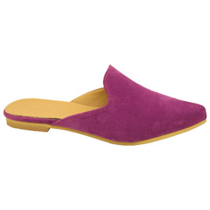 MARGO SHOES MULES Δέρμα Καστόρι Μώβ