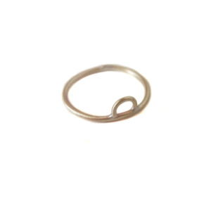 Minimal Δαχτυλίδι Xρυσό Bεράκι με Hμικυκλικό Sχέδιο - ορείχαλκος, χρυσό, δαχτυλίδι