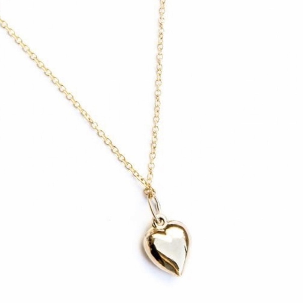 Fall In Love necklace - ορείχαλκος, καρδιά, κοντά, faux bijoux, Black Friday